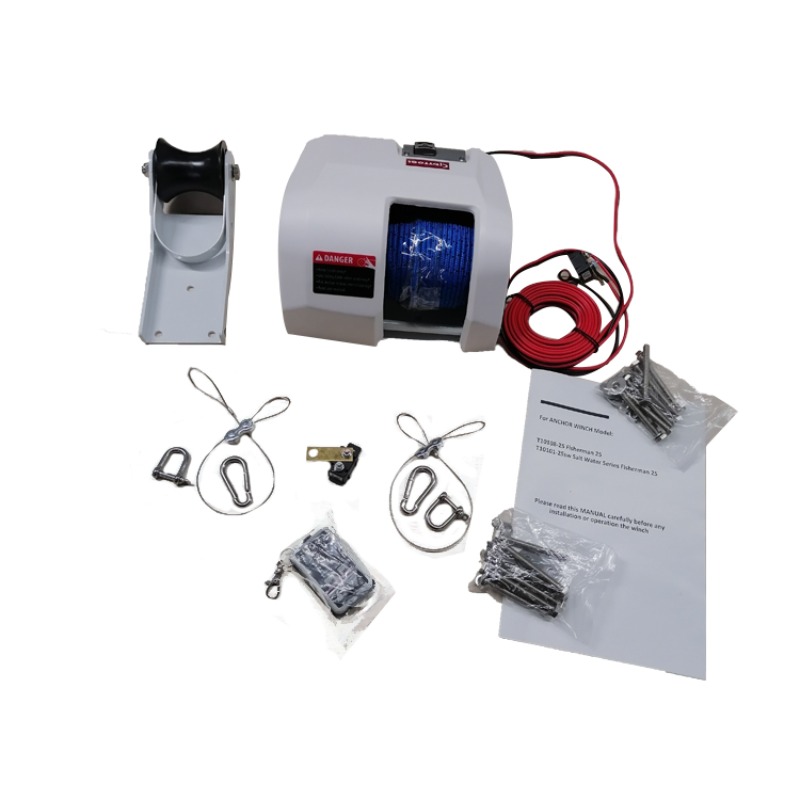 Taşınabilir 12V Elektrikli Çap - Fishing Boat Anchor Winch incelemesi ve fiyatı